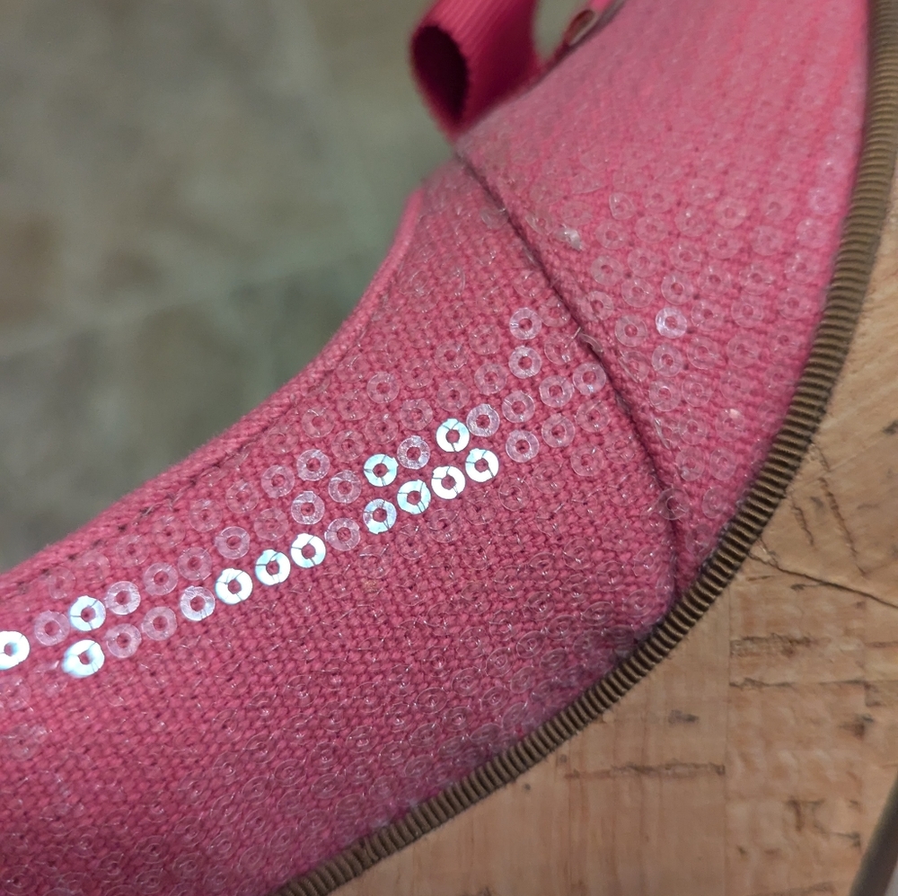 Sperry Women's Pink Peep-Toe Slingback Shoes - Picture 7 of 8